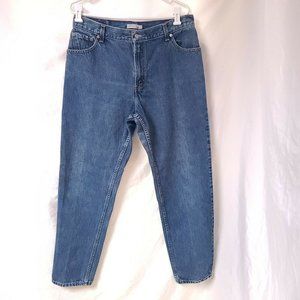 Vtg Levis 550 Womens 16L Relaxed Fit Tapered Leg High Waist Mom Jeans USA  34x32
